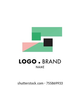 Simple Geometric Corporate Logo Design