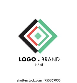 Simple Geometric Corporate Logo Design