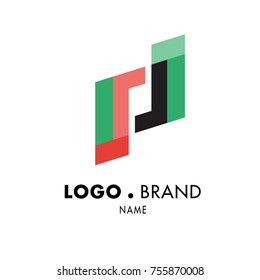 Simple Geometric Corporate Logo Design