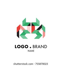 Simple Geometric Corporate Logo Design