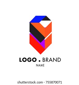 Simple Geometric Corporate Logo Design