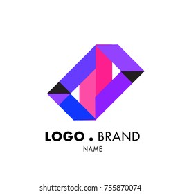 Simple Geometric Corporate Logo Design