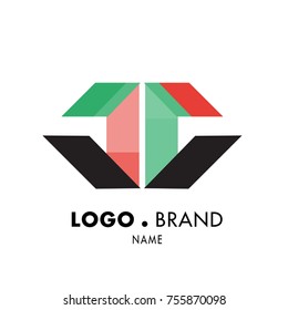 Simple Geometric Corporate Logo Design