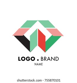 Simple Geometric Corporate Logo Design