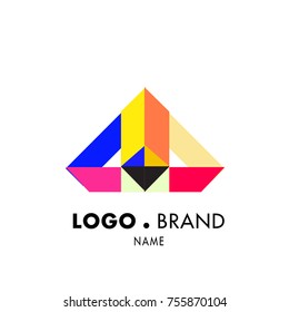 Simple Geometric Corporate Logo Design