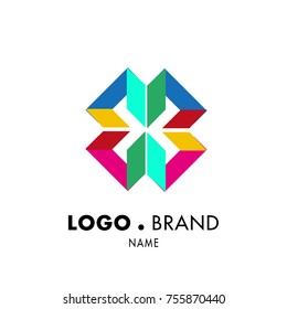 Simple Geometric Corporate Logo Design