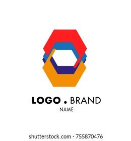 Simple Geometric Corporate Logo Design
