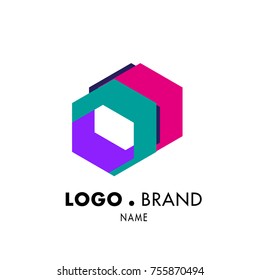 Simple Geometric Corporate Logo Design