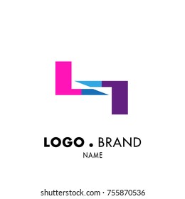 Simple Geometric Corporate Logo Design