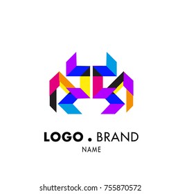 Simple Geometric Corporate Logo Design