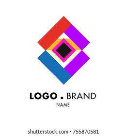 Simple Geometric Corporate Logo Design