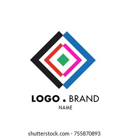 Simple Geometric Corporate Logo Design