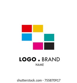 Simple Geometric Corporate Logo Design