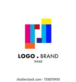 Simple Geometric Corporate Logo Design