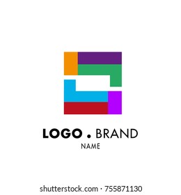 Simple Geometric Corporate Logo Design