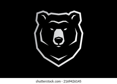 Simple Geometric Design of Bear Head