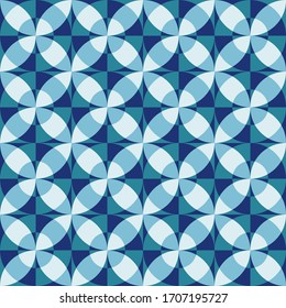 Simple geometric design. Contrast abstract seamless pattern for textile, wallpaper, wrapping paper, prints, surface design, web background or another accent etc.