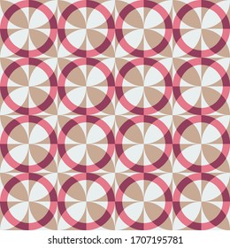 Simple geometric design. Contrast abstract seamless pattern for textile, wallpaper, wrapping paper, prints, surface design, web background or another accent etc.