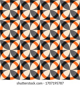 Simple geometric design. Contrast abstract seamless pattern for textile, wallpaper, wrapping paper, prints, surface design, web background or another accent etc.