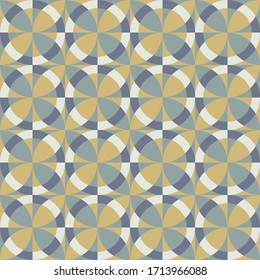 Simple geometric design. Contrast abstract seamless pattern for textile, wallpaper, wrapping paper, prints, surface design, web background or another accent etc.