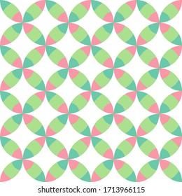 Simple geometric design. Contrast abstract seamless pattern for textile, wallpaper, wrapping paper, prints, surface design, web background or another accent etc.