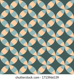 Simple geometric design. Contrast abstract seamless pattern for textile, wallpaper, wrapping paper, prints, surface design, web background or another accent etc.