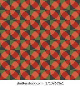 Simple geometric design. Contrast abstract seamless pattern for textile, wallpaper, wrapping paper, prints, surface design, web background or another accent etc.