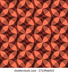 Simple geometric design. Contrast abstract seamless pattern for textile, wallpaper, wrapping paper, prints, surface design, web background or another accent etc.
