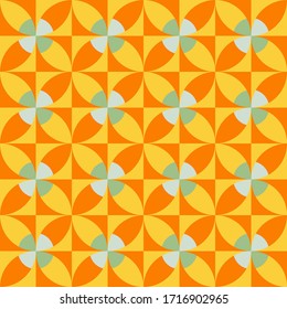 Simple geometric design. Contrast abstract seamless pattern for textile, wallpaper, wrapping paper, prints, surface design, web background or another accent etc.