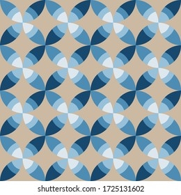 Simple geometric design. Contrast abstract seamless pattern for textile, wallpaper, wrapping paper, prints, surface design, web background or another accent etc.