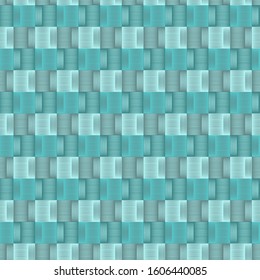 A simple geometric design using tapered lines in alternating directions to produce a woven appearance. 