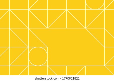 Simple geometric design, vector background.