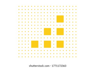 Simple geometric design, vector background.