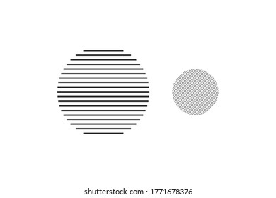 Simple geometric design, vector background.