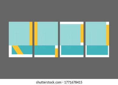 Simple geometric design, vector background.
