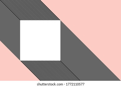 Simple geometric design, vector background.