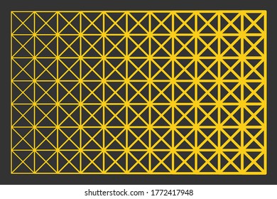 Simple geometric design, vector background.