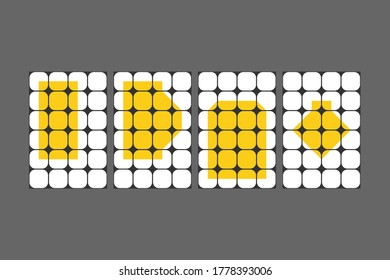 Simple geometric design, vector background.