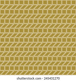 simple geometric gold colored pattern. can by tiled seamlessly.