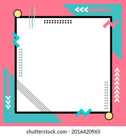 imagen de fondo geométrica simple en capas, utilícelo como fondo de escritorio, póster y banner