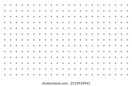plano de fundo de grade geométrica simples com sinal de adição