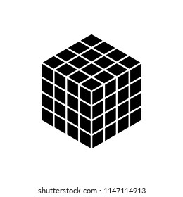 Simple geometric icons Rectangular hexagon Four black geometric patterns on a white background for your design, both for print and web.impossible.square