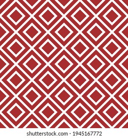 simple geometric interlocking diamond repeat vector pattern