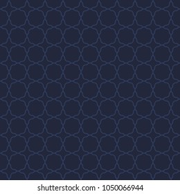 Simple geometric islamic middle east old vintage seamless pattern