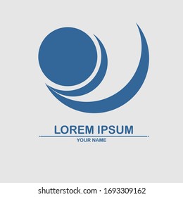 Diseño simple de logotipo geométrico para cualquier cosa