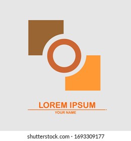 Simple geometric logo design for anything