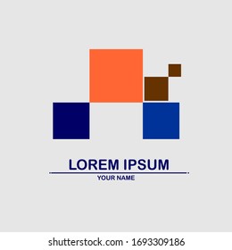Simple geometric logo design for anything