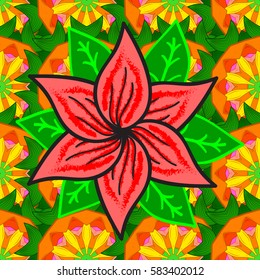 Simple geometric mandala logotype. Vector company mark, emblem, element. Surround abstract blossom. Gentle colored beautiful circular logo for boutique, flower shop, business, interior.