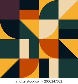 simple geometric modern pattern. middle ages theme color.