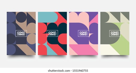 Simple Geometric Modern Template Designs. Applicable For Covers, Voucher, Posters, Flyers And Banner Designs.